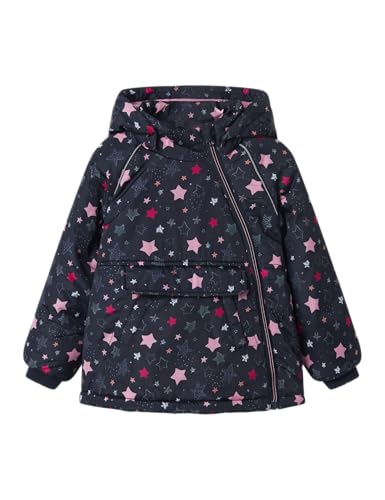 NAME IT Mädchen Nmfmicco Jacket Aop3, Dark Sapphire, Numeric_122 von NAME IT