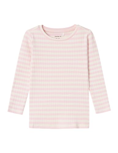 NAME IT Mädchen Nmfsuraja Xsl Ls Top Noos, Parfait Pink/Stripes:stripe, 98 von NAME IT