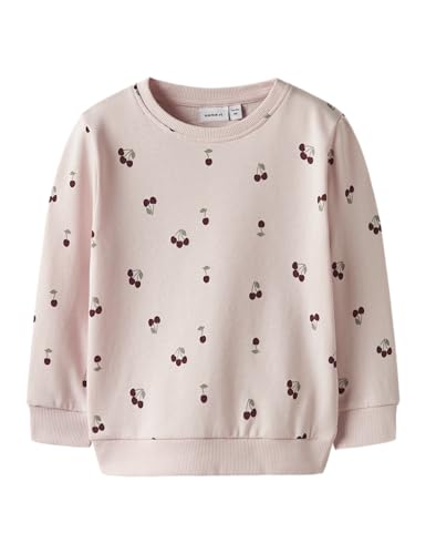 NAME IT Mädchen Nmfvalba Ls Sweat Unb Noos, Crystal Pink, 98 von NAME IT