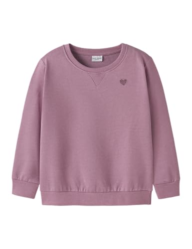 NAME IT Mädchen Nmfvima Ls Sweat Bru Noos, Mauve Orchid, 80 von NAME IT