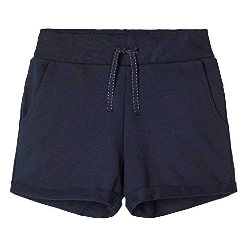 NAME IT Mädchen Shorts NKFVOLTA SWE UNB NOOS, Blau (Dark Sapphire), (Herstellergröße: 116) von NAME IT