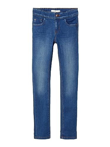 NAME IT Mädchen Stretch-Jeans verstellbare Taille von NAME IT