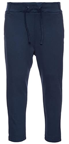 NAME IT Mädchen Sweat-Hose mit Kordel in dunkelblau 92 von NAME IT