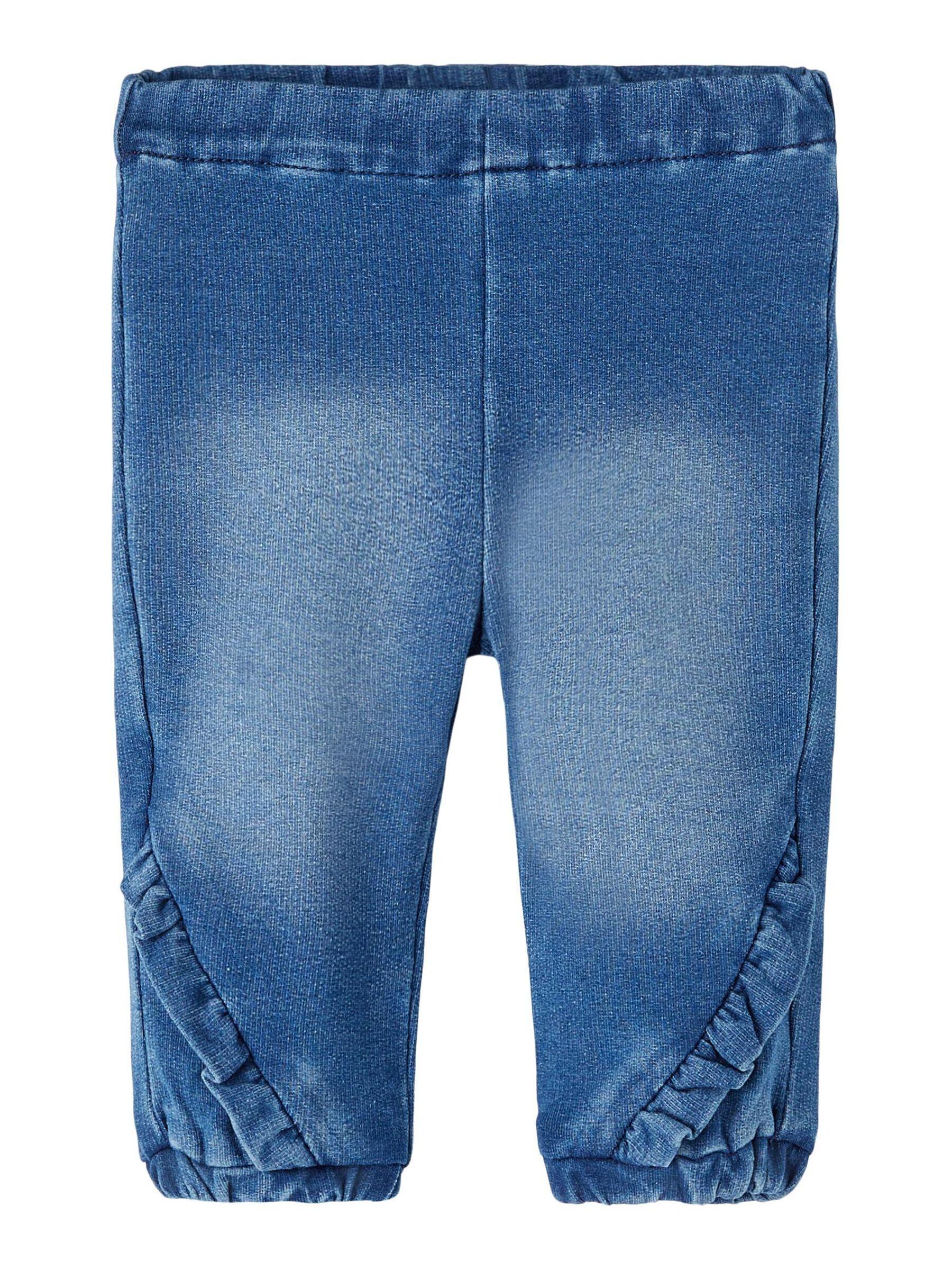 NAME IT - NBFBELLA SHAPED R SWE JEANS 2404-TR NOOS medium blue denim - Gr. - 50 von NAME IT