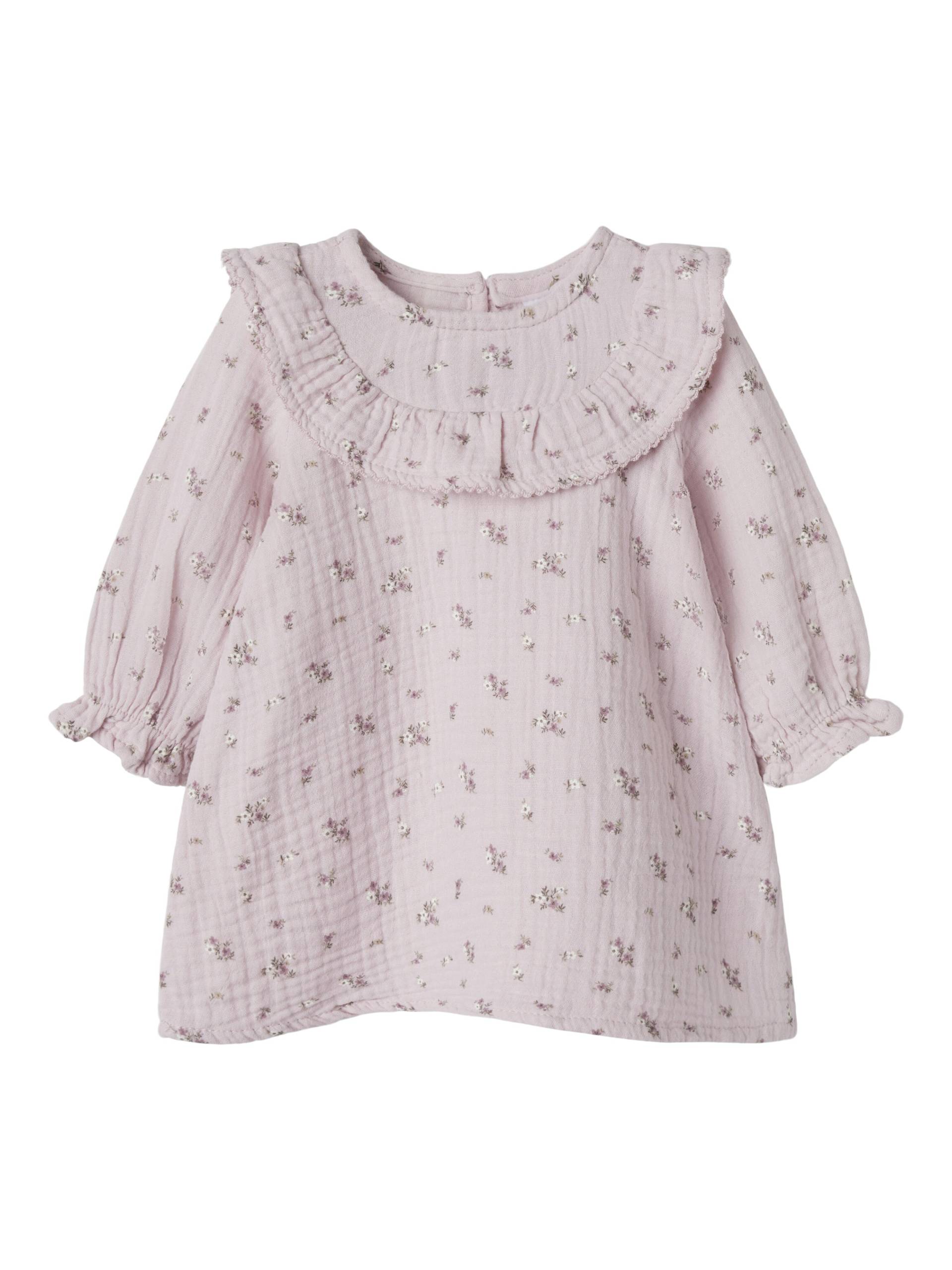 NAME IT - NBFDETONE LS DRESS light lilac - Gr. - 86 von NAME IT