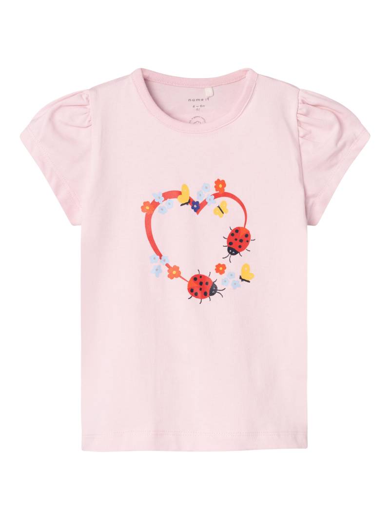 NAME IT - NBFFOSSA SS TOP BOX parfait pink - Gr. - 74 von NAME IT