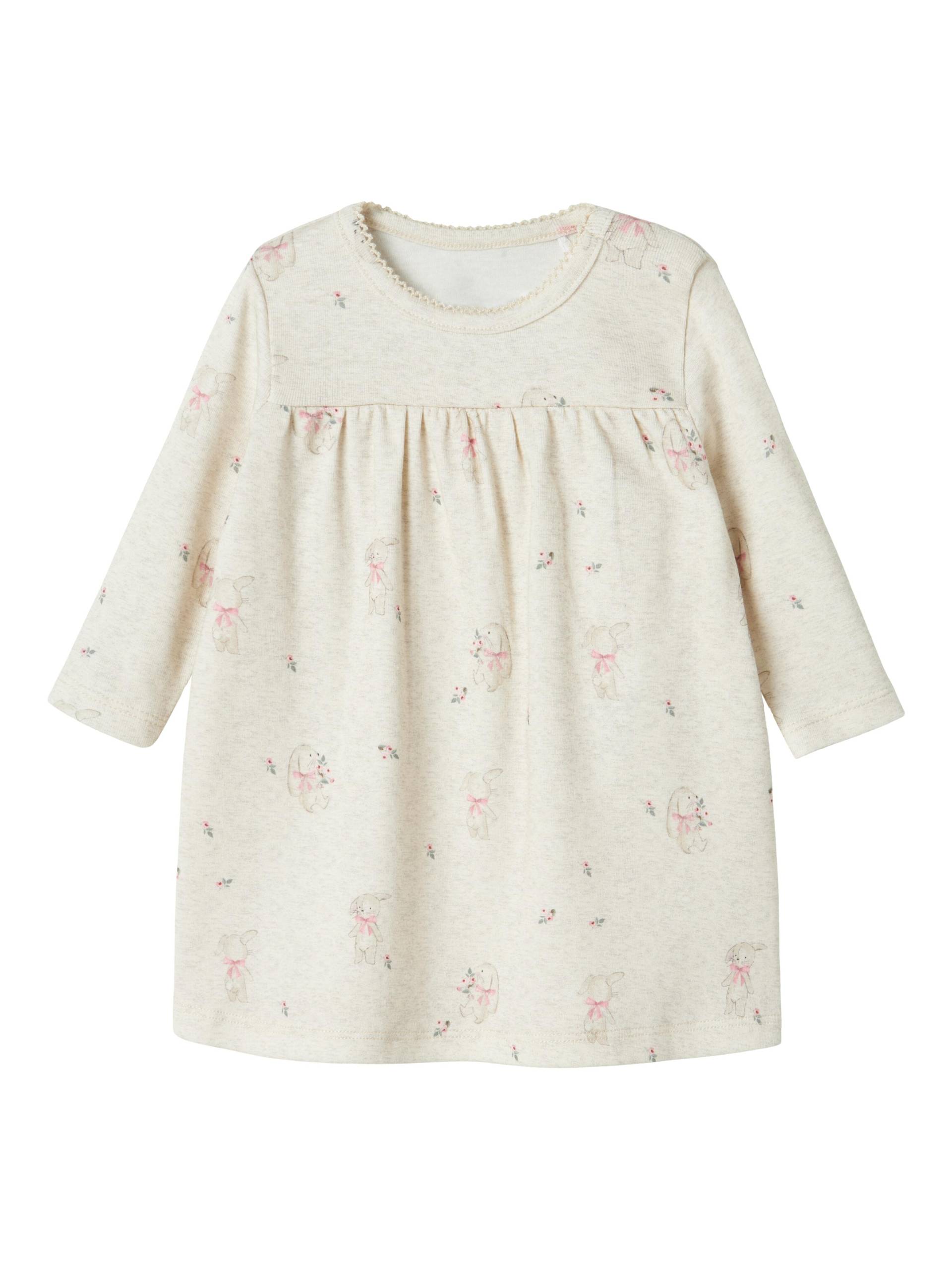 NAME IT - NBFHALLO LS DRESS BOX peyote melange - Gr. - 50 von NAME IT