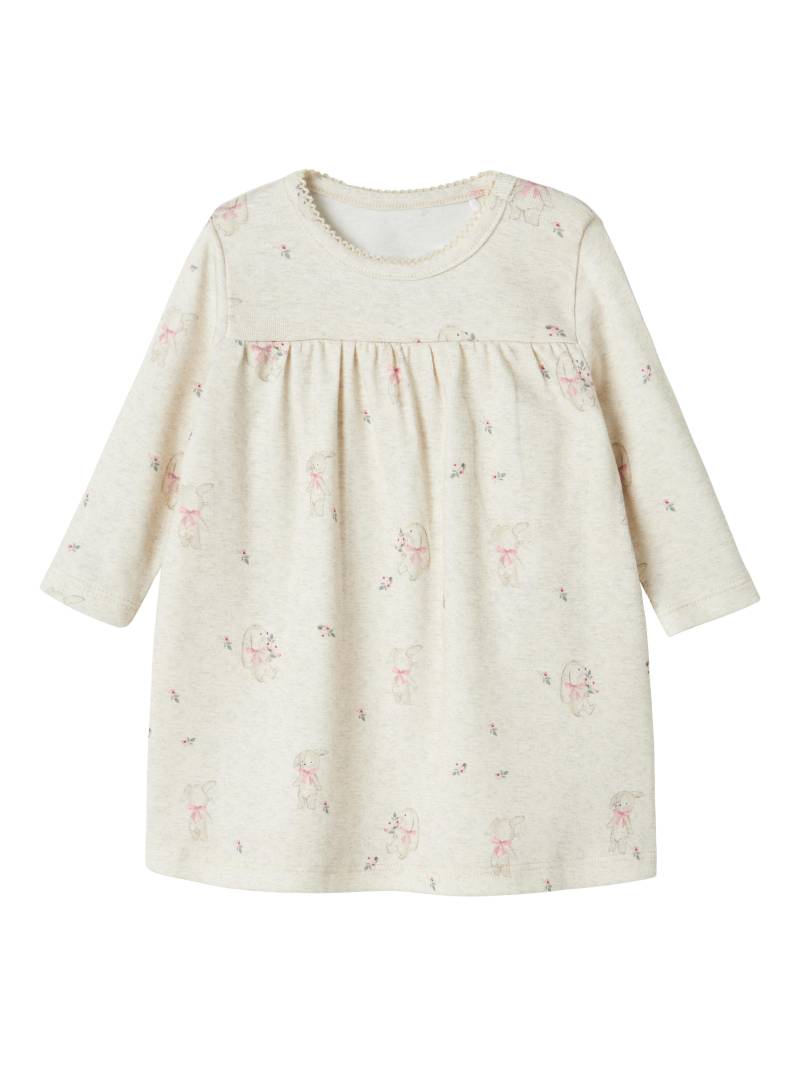NAME IT - NBFHALLO LS DRESS BOX peyote melange - Gr. - 68 von NAME IT