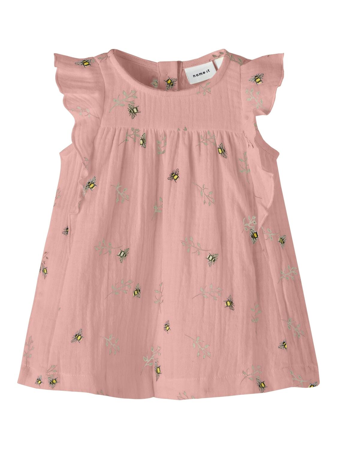 NAME IT - NBFHASINE CAPSL DRESS rose tan - Gr. - 68 von NAME IT