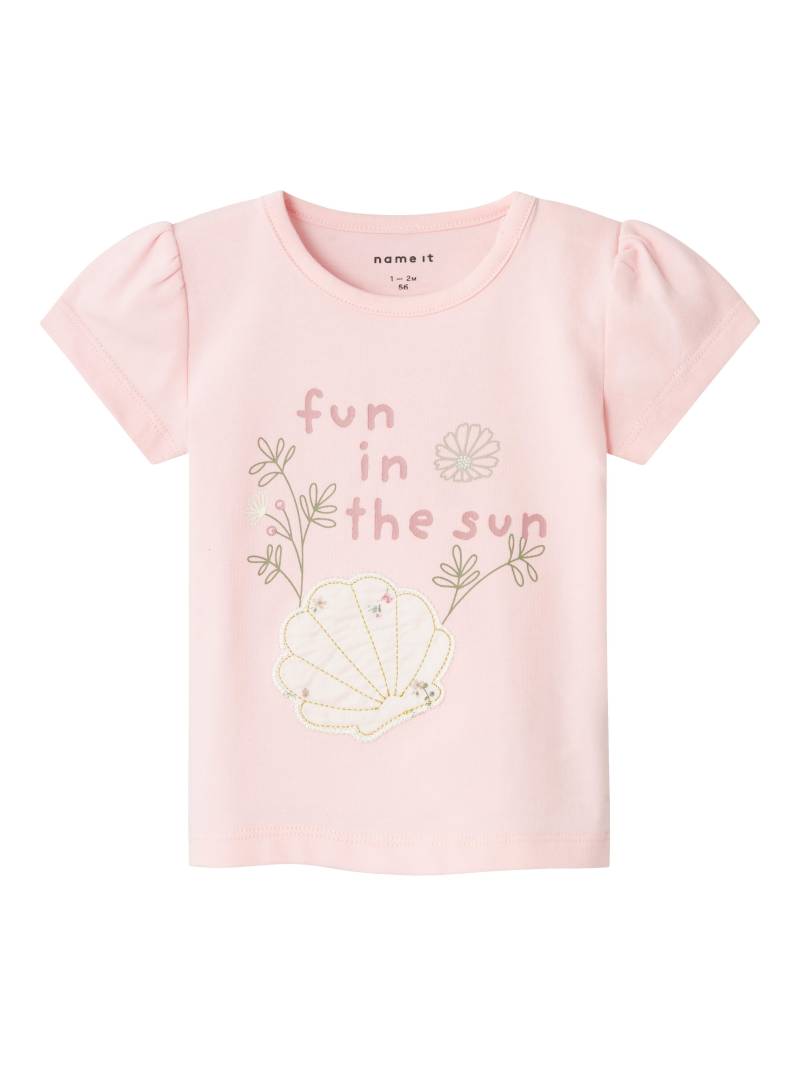 NAME IT - NBFJILLINA SS TOP parfait pink - Gr. - 74 von NAME IT