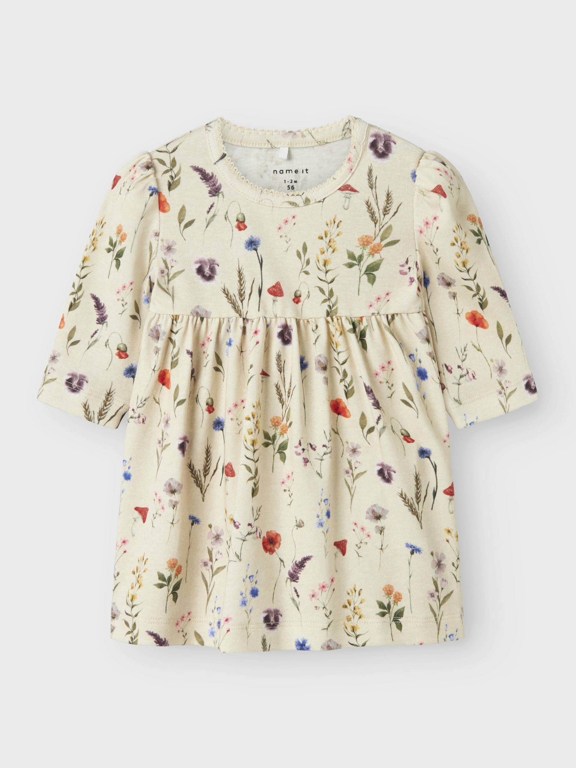 NAME IT - NBFLUXA LS DRESS peyote melange - Gr. - 80 von NAME IT