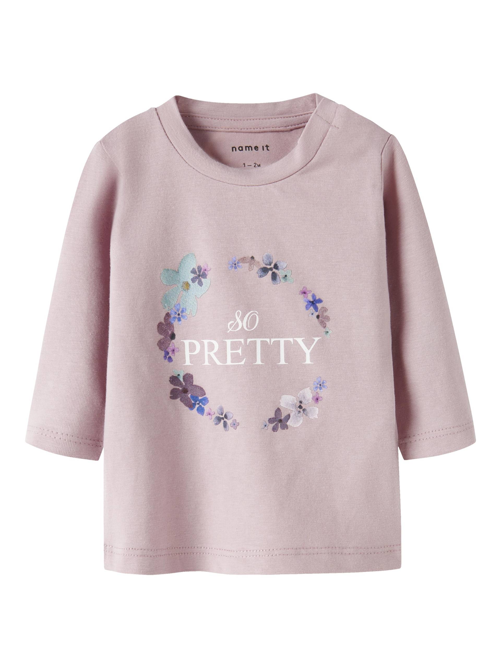 NAME IT - NBFNEYA LS TOP burnished lilac - Gr. - 68 von NAME IT