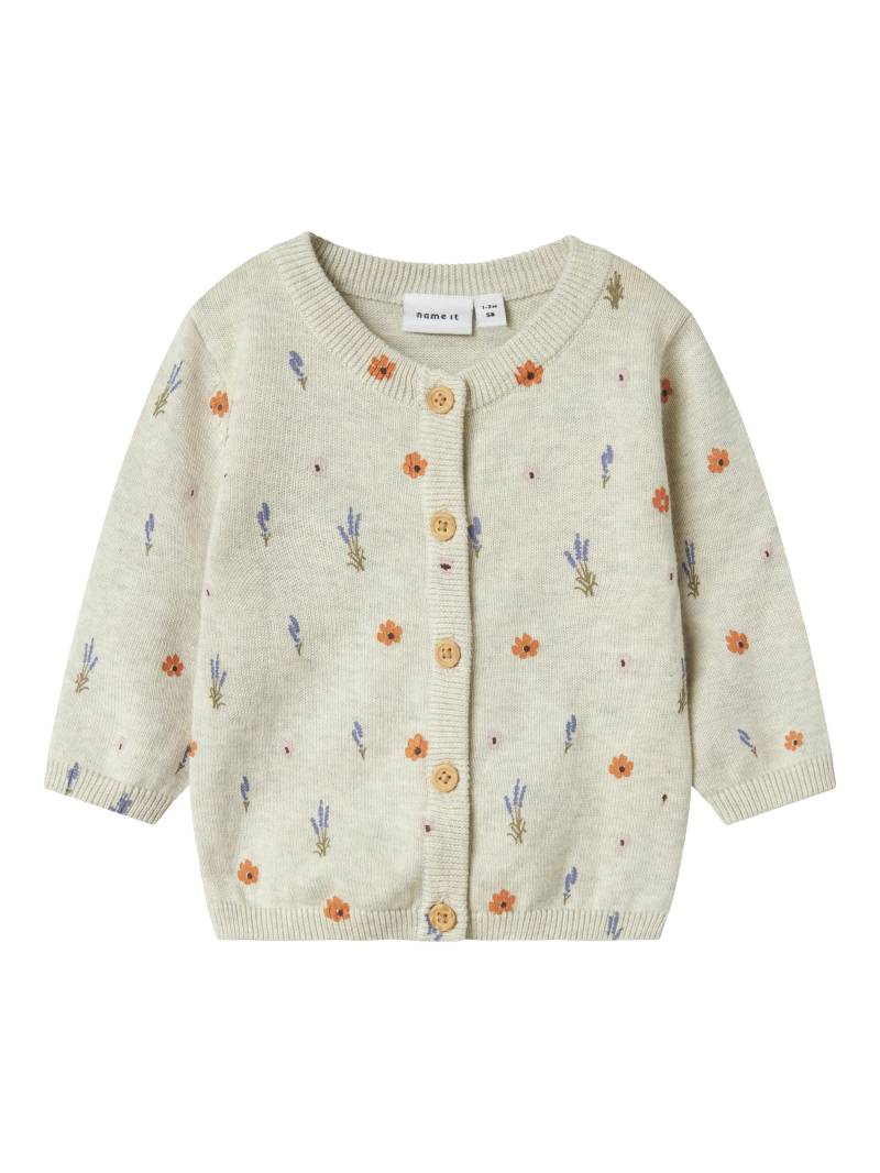 NAME IT - NBFOHIO LS KNIT CARD peyote melange - Gr. - 68 von NAME IT