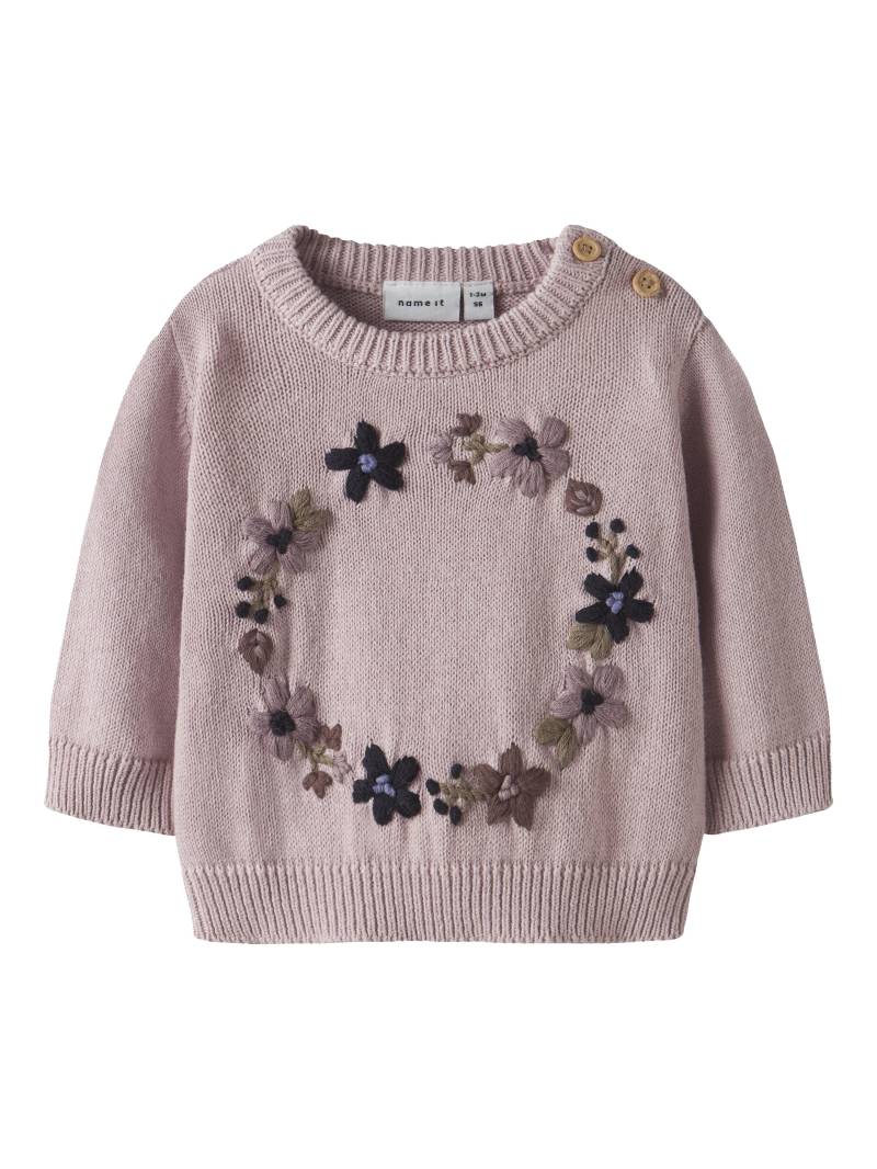 NAME IT - NBFOPAIR LS KNIT burnished lilac - Gr. - 62 von NAME IT