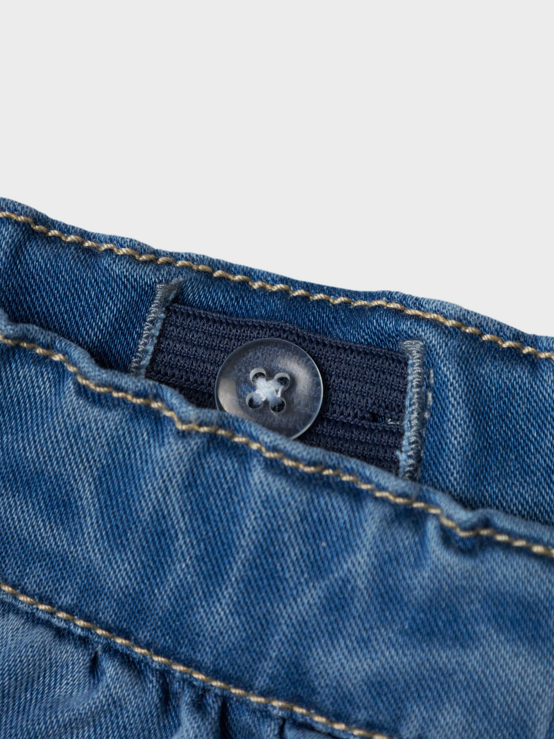 NAME IT - NBFROSE LOOSE R JEANS 1550-TO NOOS medium blue denim - Gr. - 68 von NAME IT