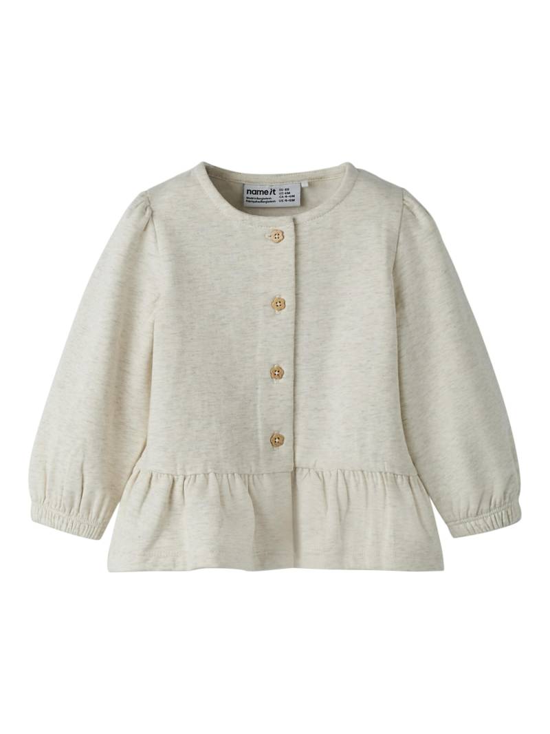 NAME IT - NBFTILLA SWEAT CARD BRU peyote melange - Gr. - 56 von NAME IT