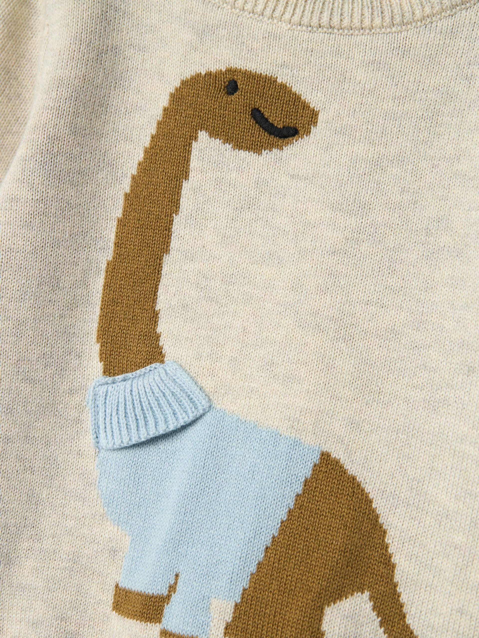 NAME IT - NBMDAMIN LS KNIT peyote melange - Gr. - 68 von NAME IT