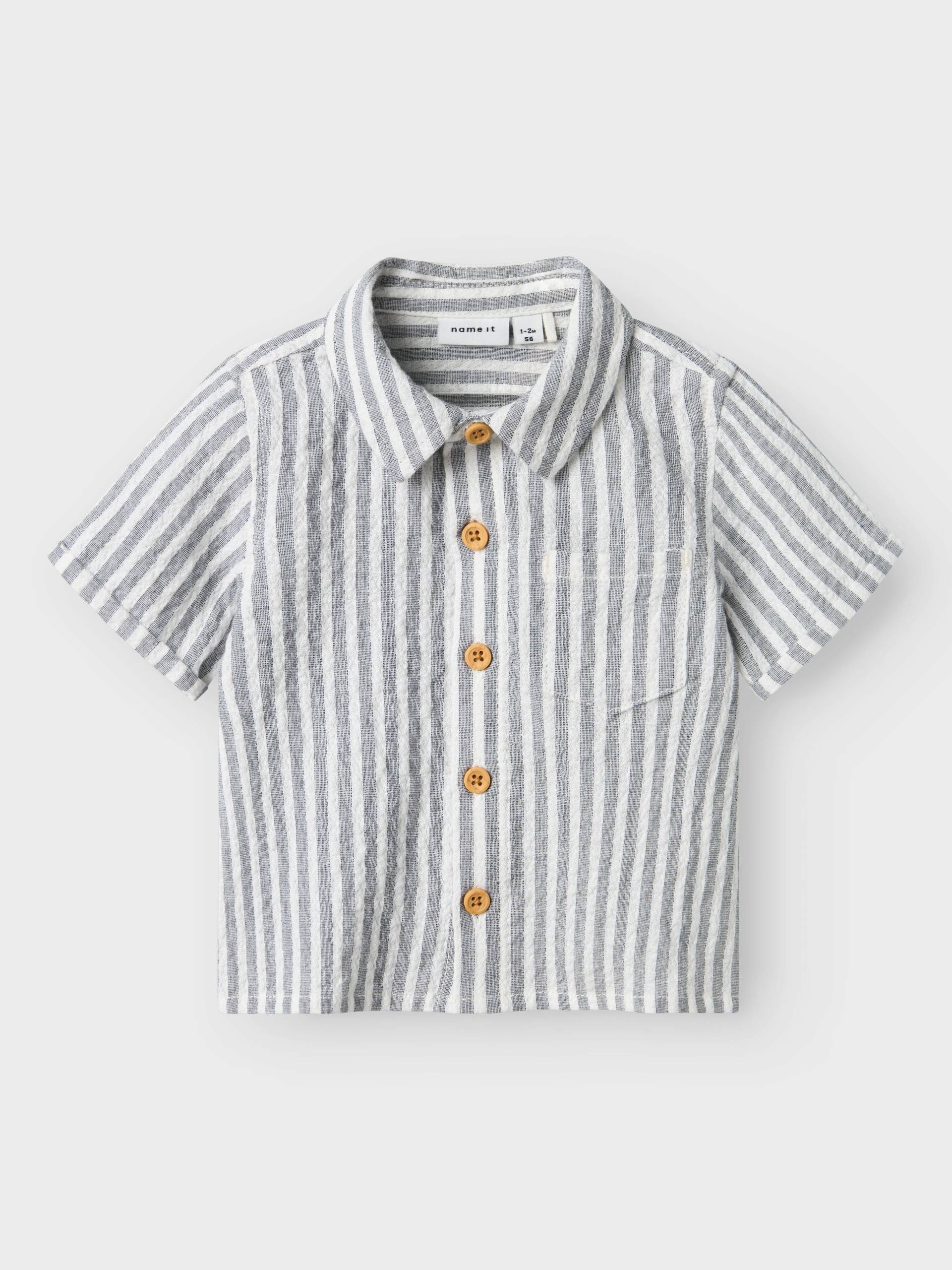 NAME IT - NBMFEDENIS SS SHIRT pure cashmere - Gr. - 80 von NAME IT