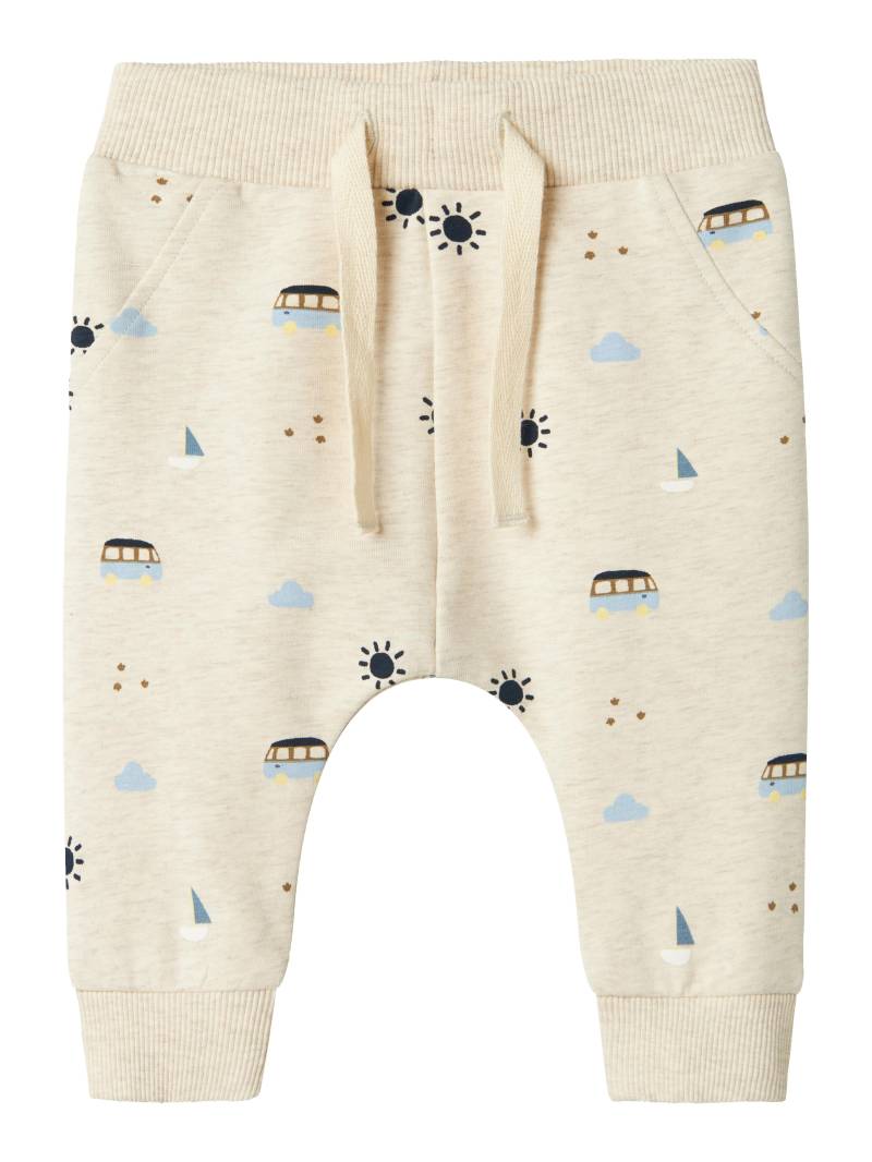 NAME IT - NBMFRIS LIGHT SWEAT PANT BOX UNB peyote melange - Gr. - 56 von NAME IT