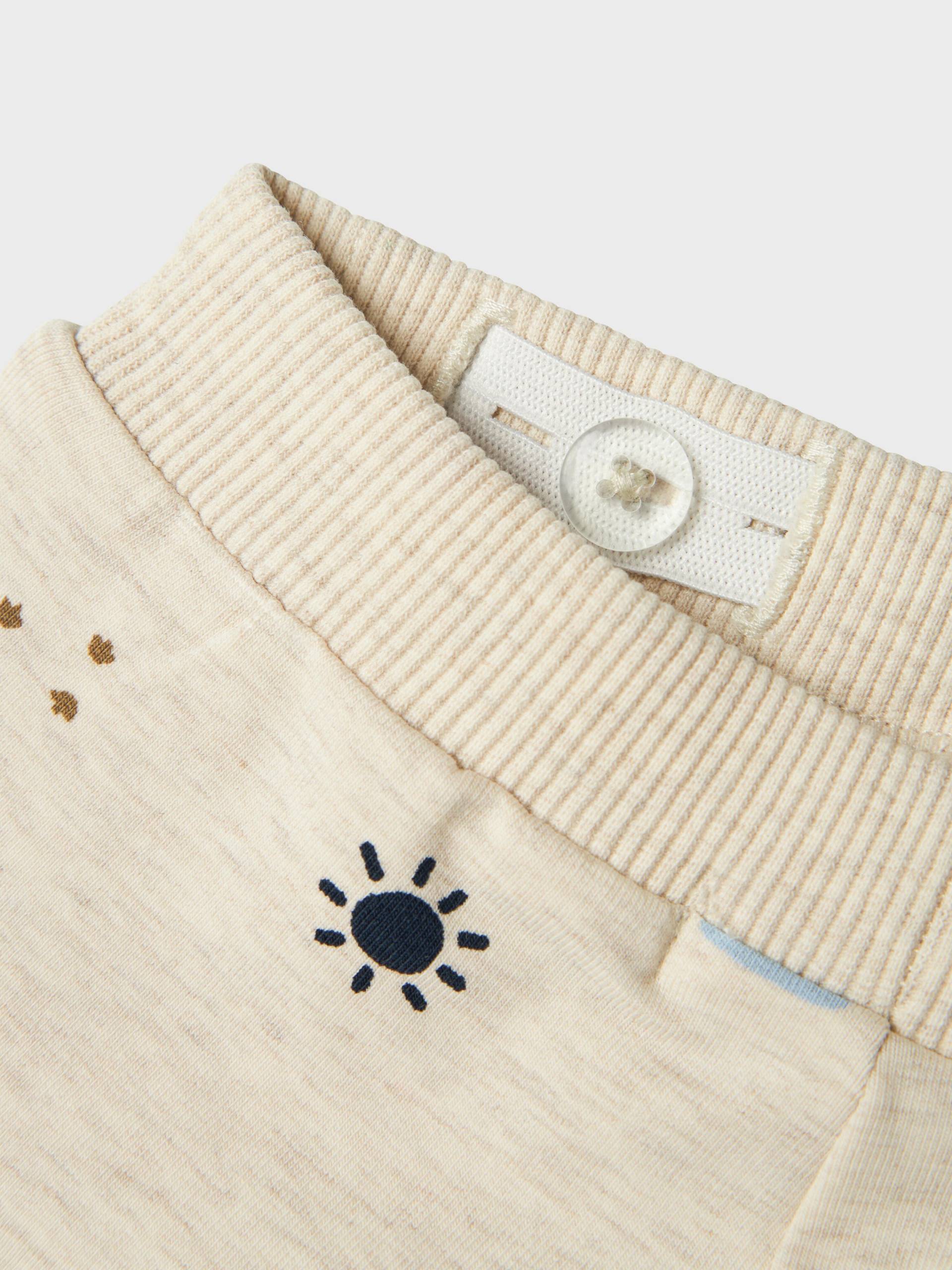 NAME IT - NBMFRIS LIGHT SWEAT SHORTS peyote melange - Gr. - 62 von NAME IT