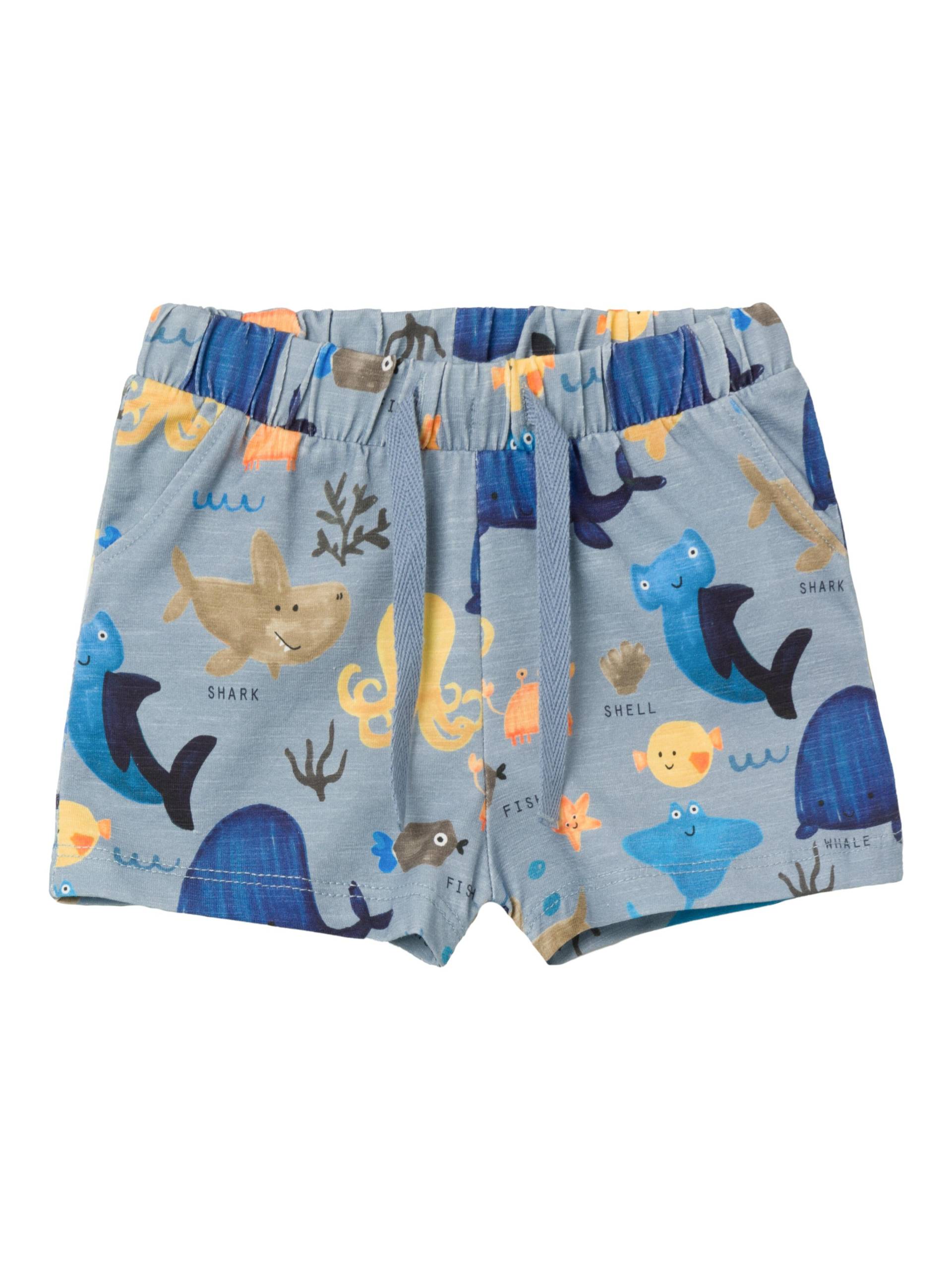 NAME IT - NBMHARIM SHORTS dusty blue - Gr. - 68 von NAME IT