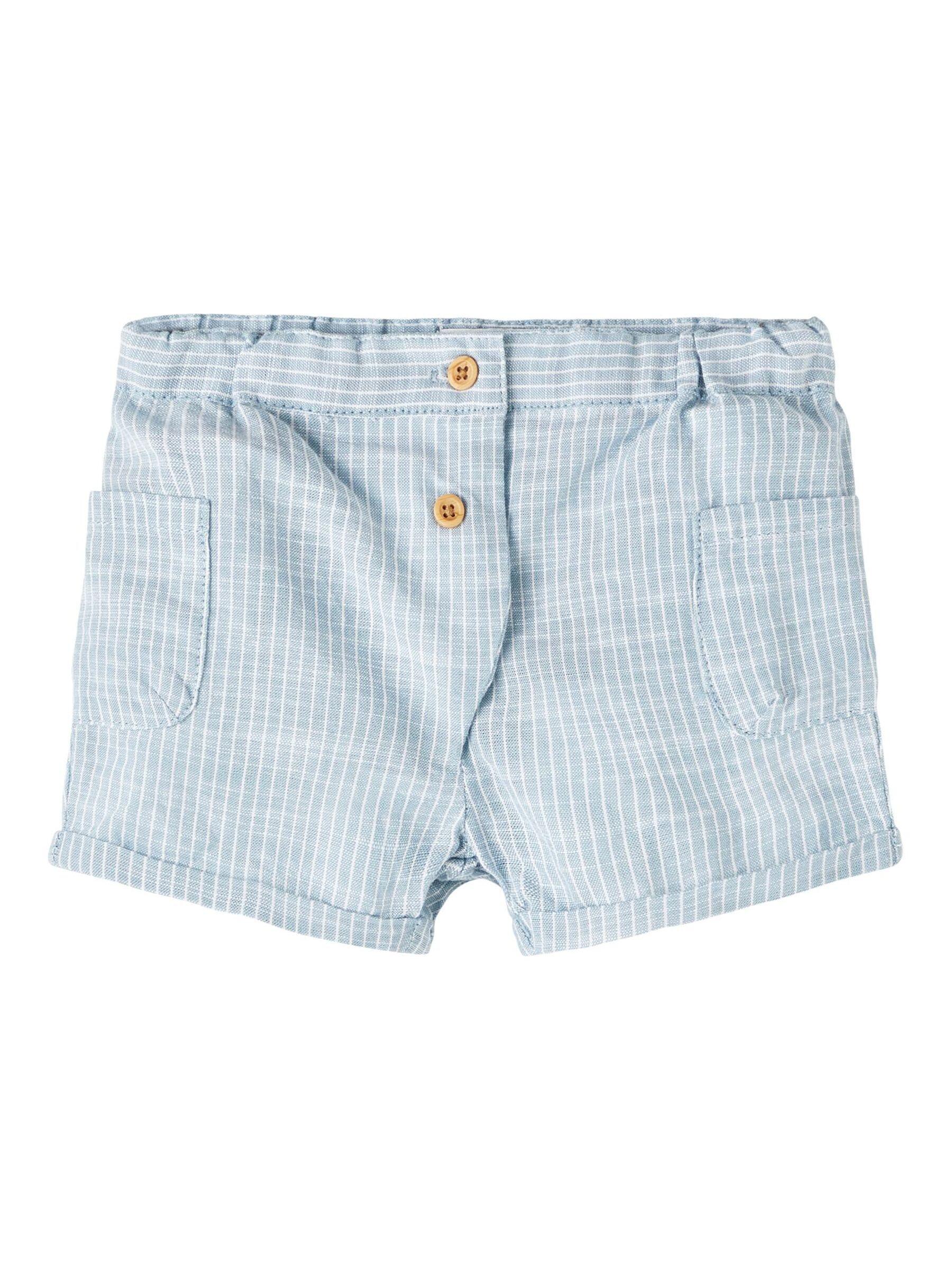 NAME IT - NBMHEBOS SHORTS smoke blue - Gr. - 74 von NAME IT