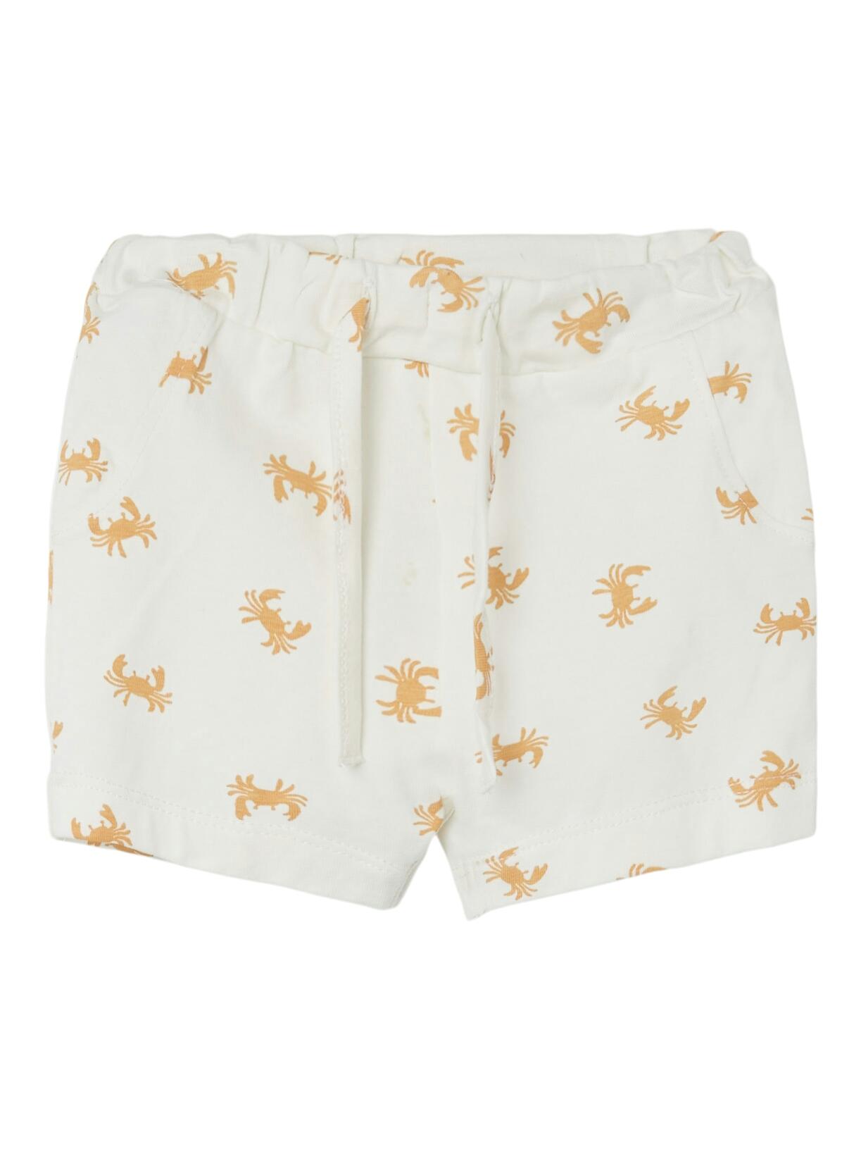 NAME IT - NBMJOE SHORTS white alyssum - Gr. - 68 von NAME IT