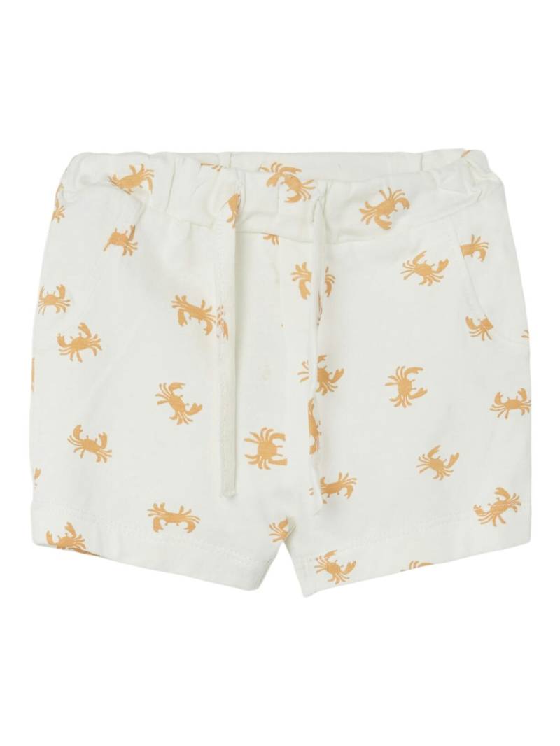 NAME IT - NBMJOE SHORTS white alyssum - Gr. - 68 von NAME IT