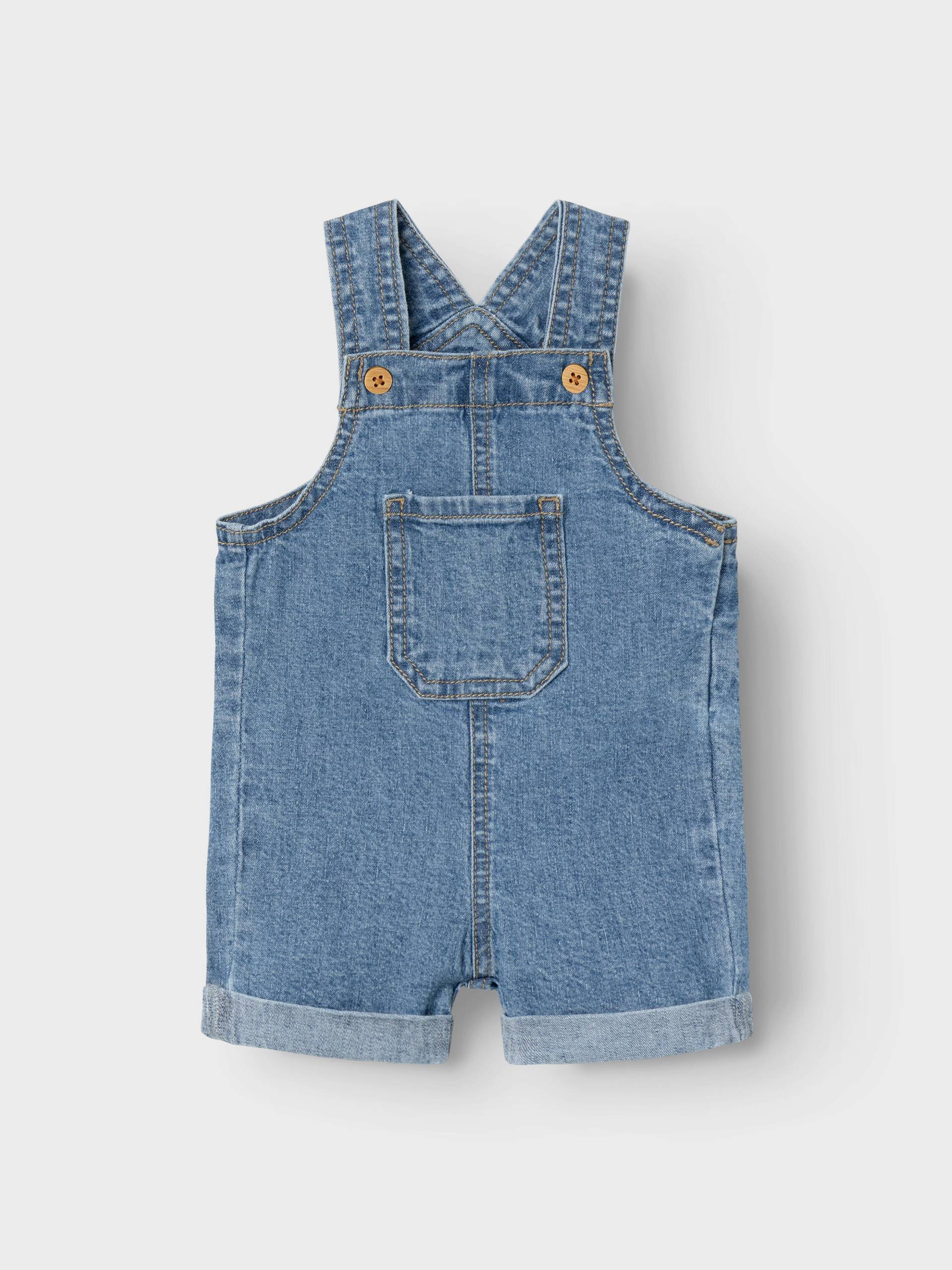NAME IT - NBMLOU DNM SHORTS OVERALL 3450-LI H medium blue denim - Gr. - 86 von NAME IT