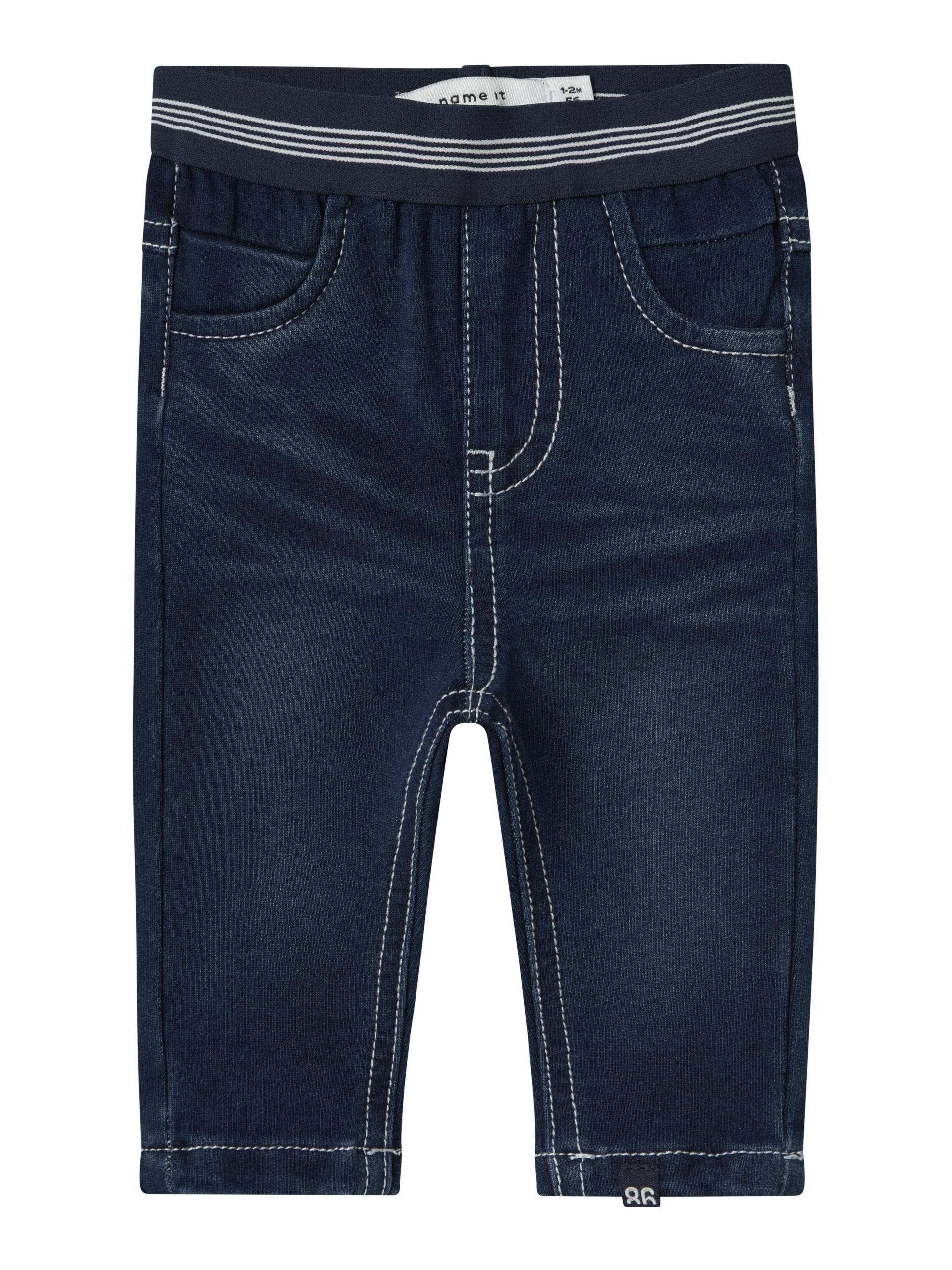 NAME IT - NBMSILAS SLIM SWE JEANS 7025-TR NOOS denim blue - Gr. - 68 von NAME IT