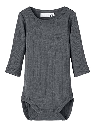 NAME IT NBMWANG WOOL NE.LS BODY SOLID NOOS XXIII, Iron Gate, 80 NAME IT NBMWANG WOOL NE.LS BODY SOLID NOOS XXIII, Iron Gate, 80 von NAME IT