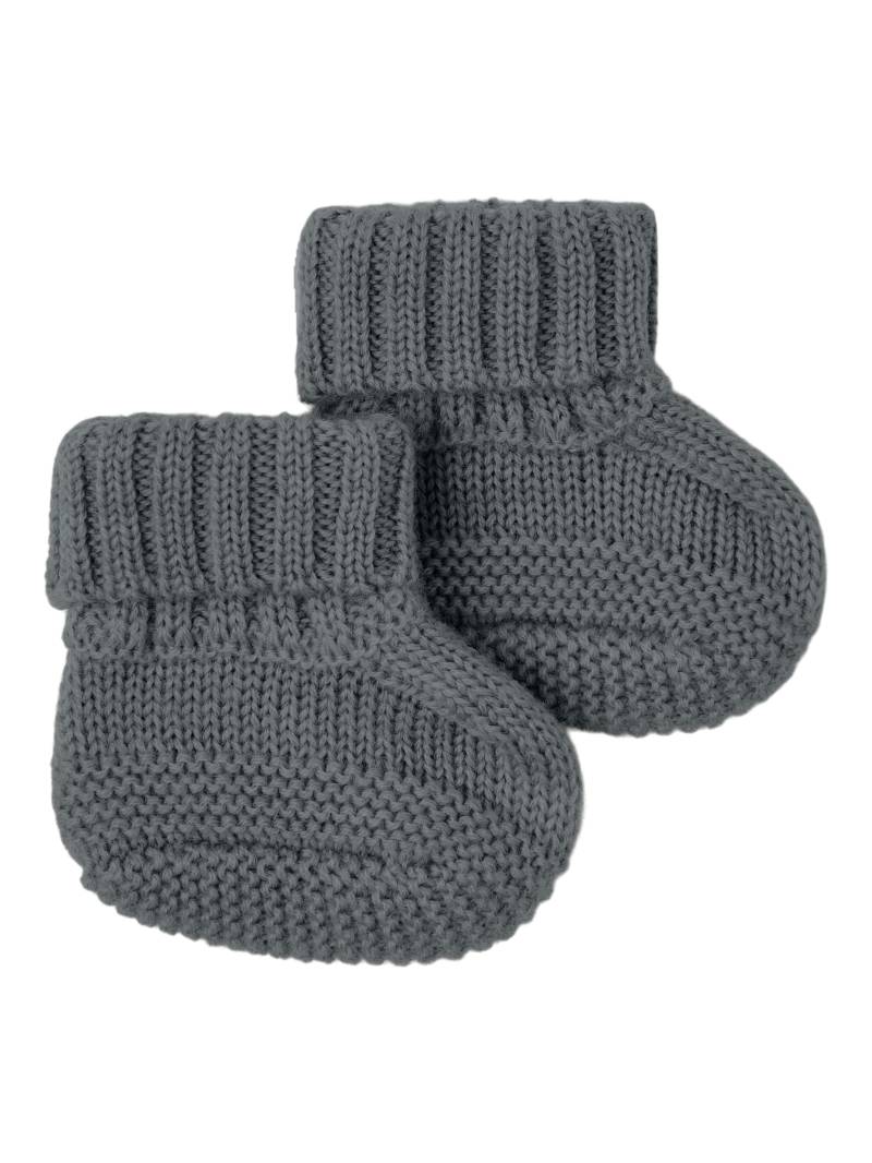 NAME IT - NBMWRILLA WOOL KNIT SLIPPERS XXIII iron gate von NAME IT