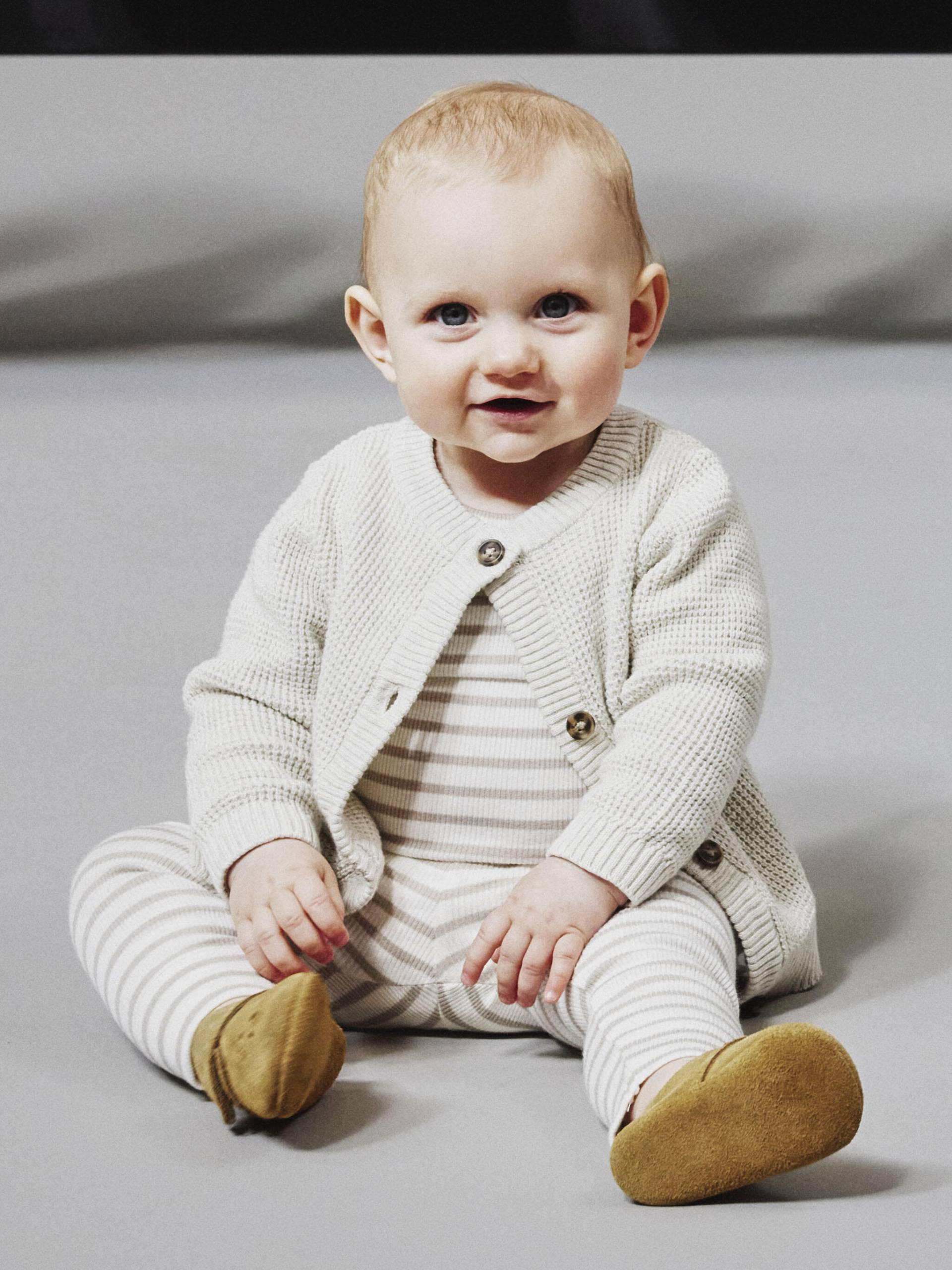 NAME IT - NBNBUBBA LS KNIT CARD NOOS peyote melange - Gr. - 68 von NAME IT