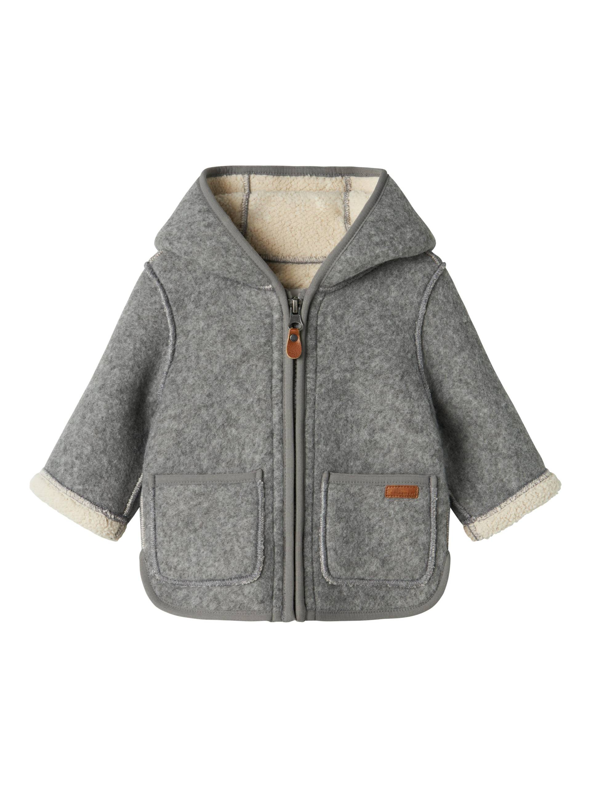 NAME IT - NBNMILY JACKET1 light grey melange - Gr. - 68 von NAME IT