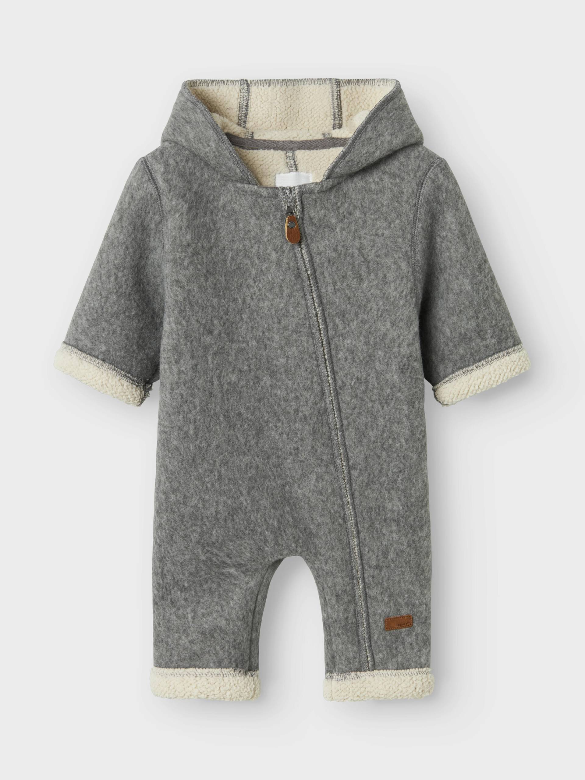NAME IT - NBNMILY SUIT2 light grey melange von NAME IT