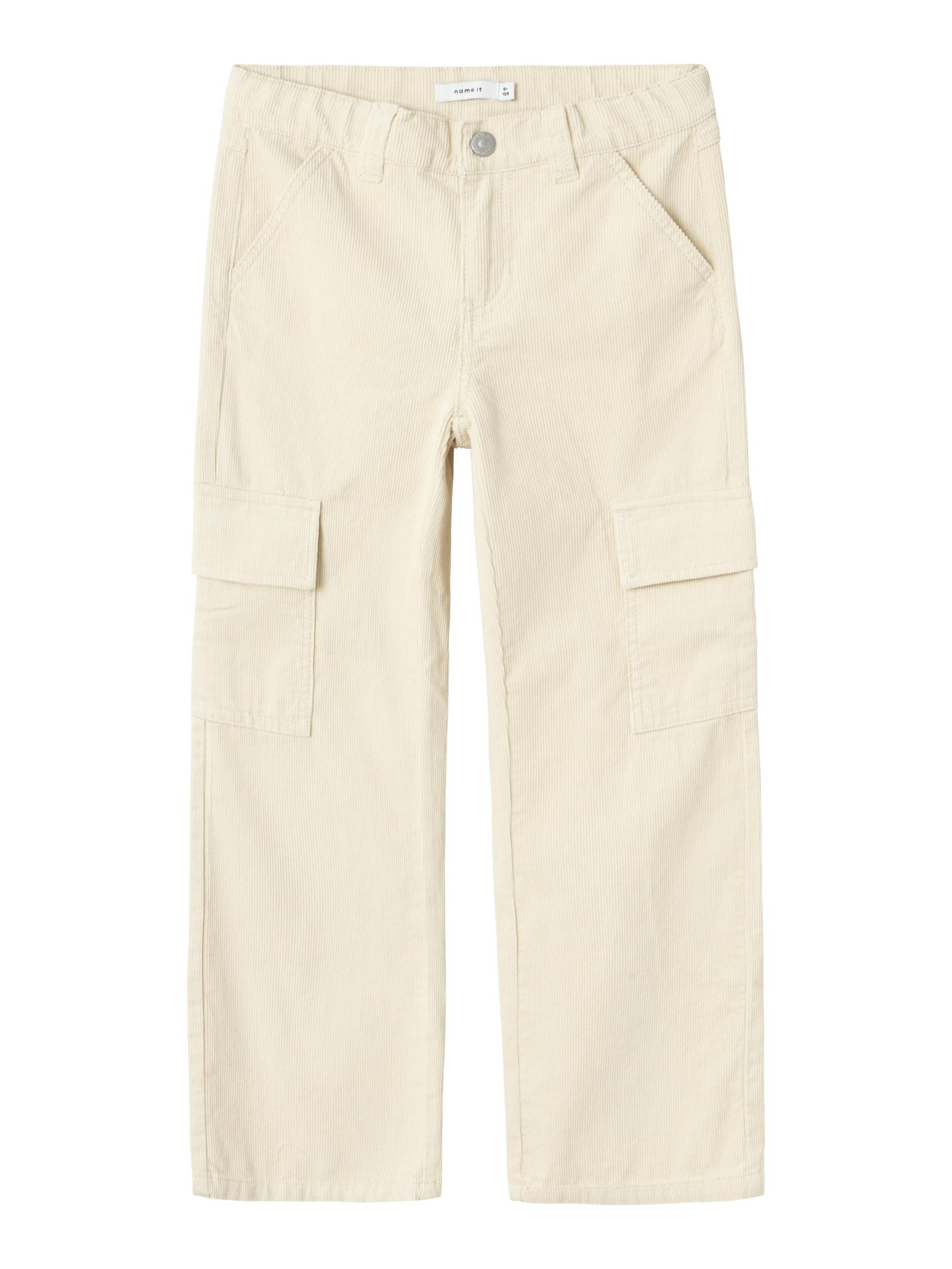 NAME IT - NKFBELLA WIDE CORD PANT 7299-CYO summer sand - Gr. - 140 von NAME IT