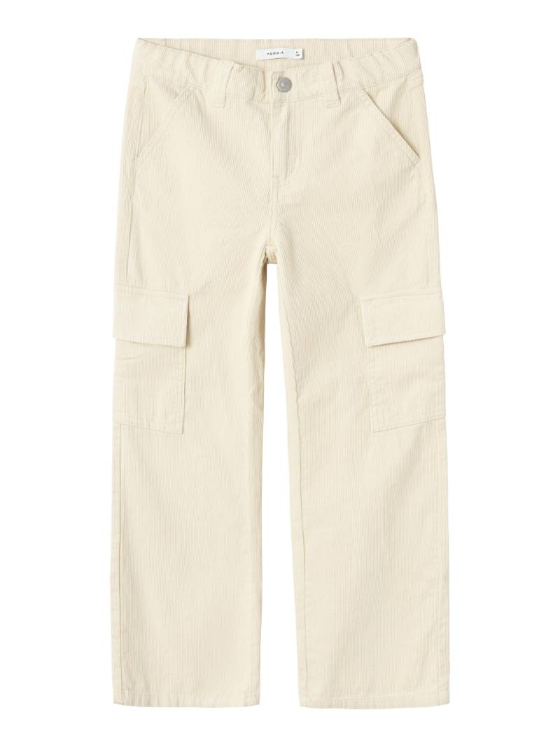 NAME IT - NKFBELLA WIDE CORD PANT 7299-CYO summer sand - Gr. - 140 von NAME IT