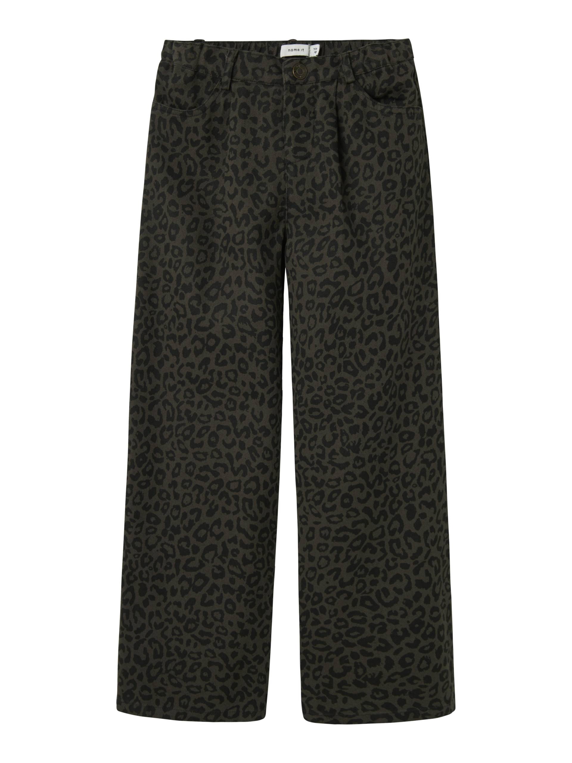 NAME IT - NKFBELLA WIDE LEO TWI PANTS 3270-HP L - Gr. - 158 von NAME IT