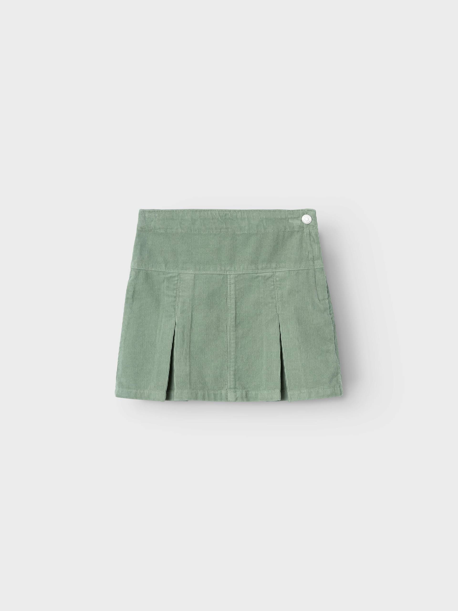 NAME IT - NKFBITTEN SHORT CORD SKIRT 7299-CY O lily pad - Gr. - 164 von NAME IT