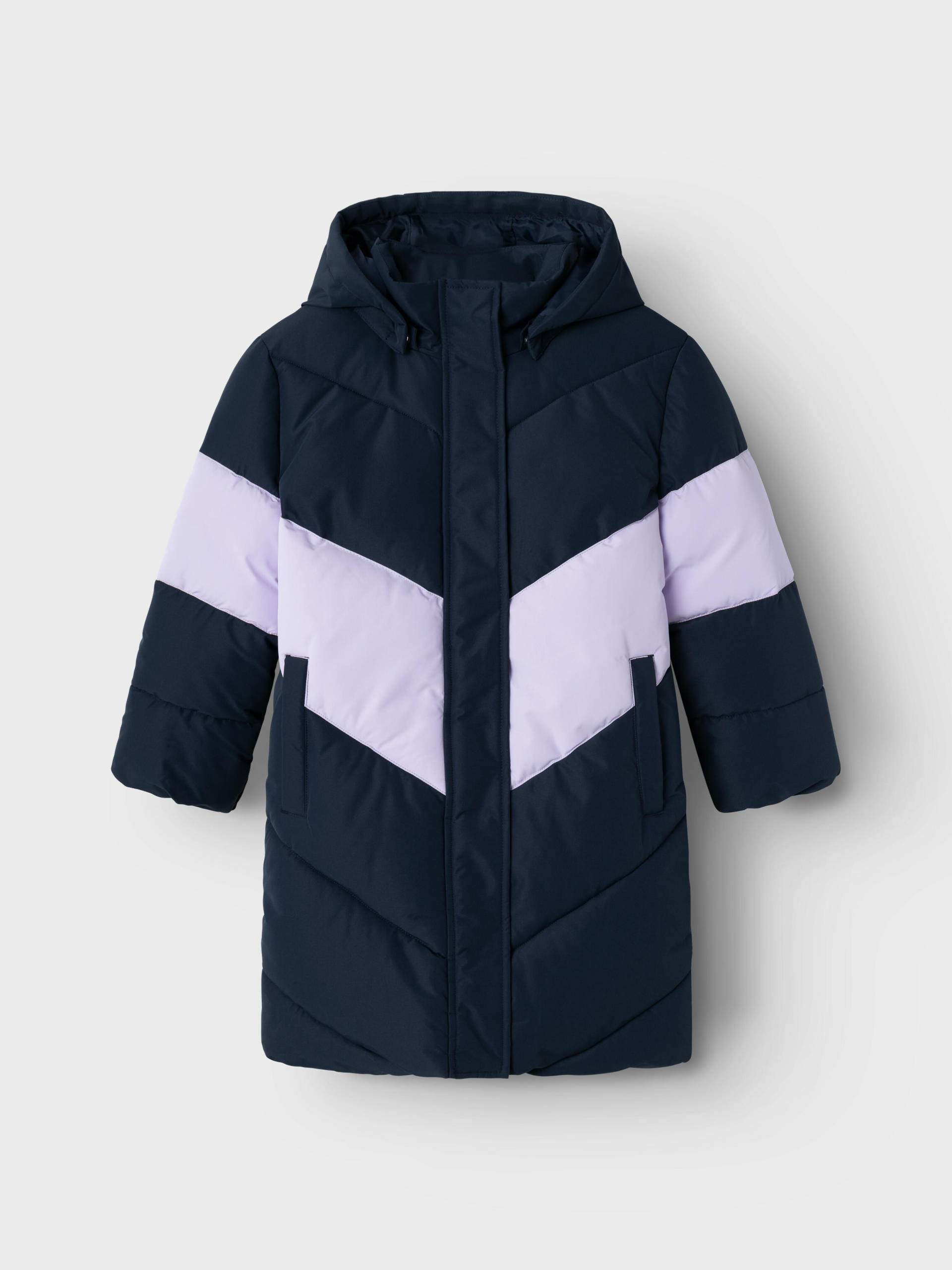 NAME IT - NKFMEGAN PUFFER JACKET LONG dark sapphire - Gr. - 164 von NAME IT