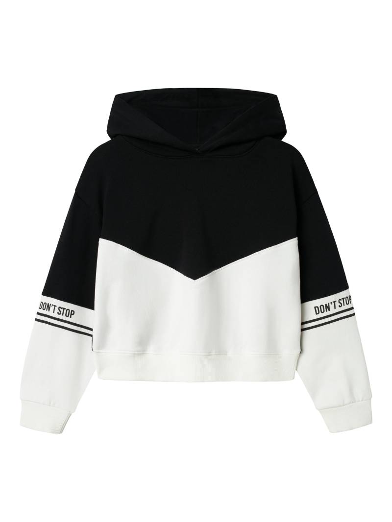 NAME IT - NKFNOLI LS SHORT RLX SWEAT WH BRU black von NAME IT