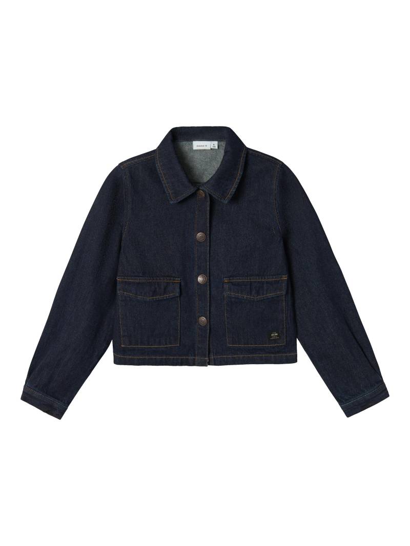 NAME IT - NKFNORA DNM JACKET 8344-ZY R dark blue denim - Gr. - 164 von NAME IT