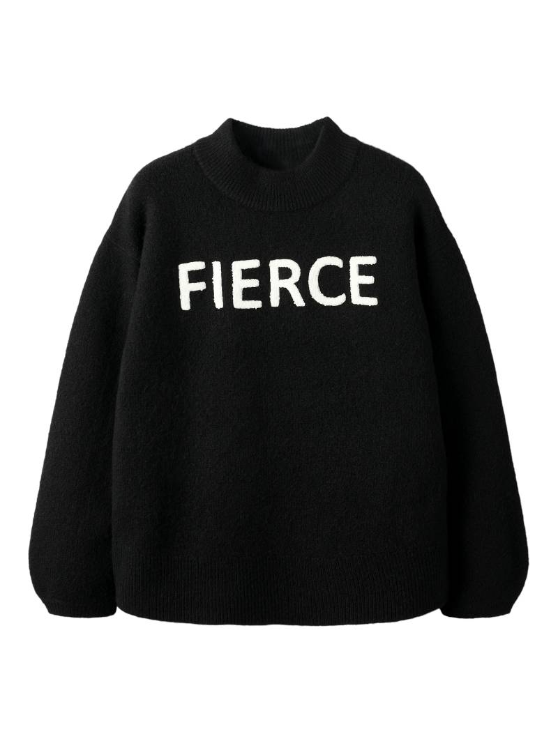 NAME IT - NKFODESSA LS KNIT black von NAME IT