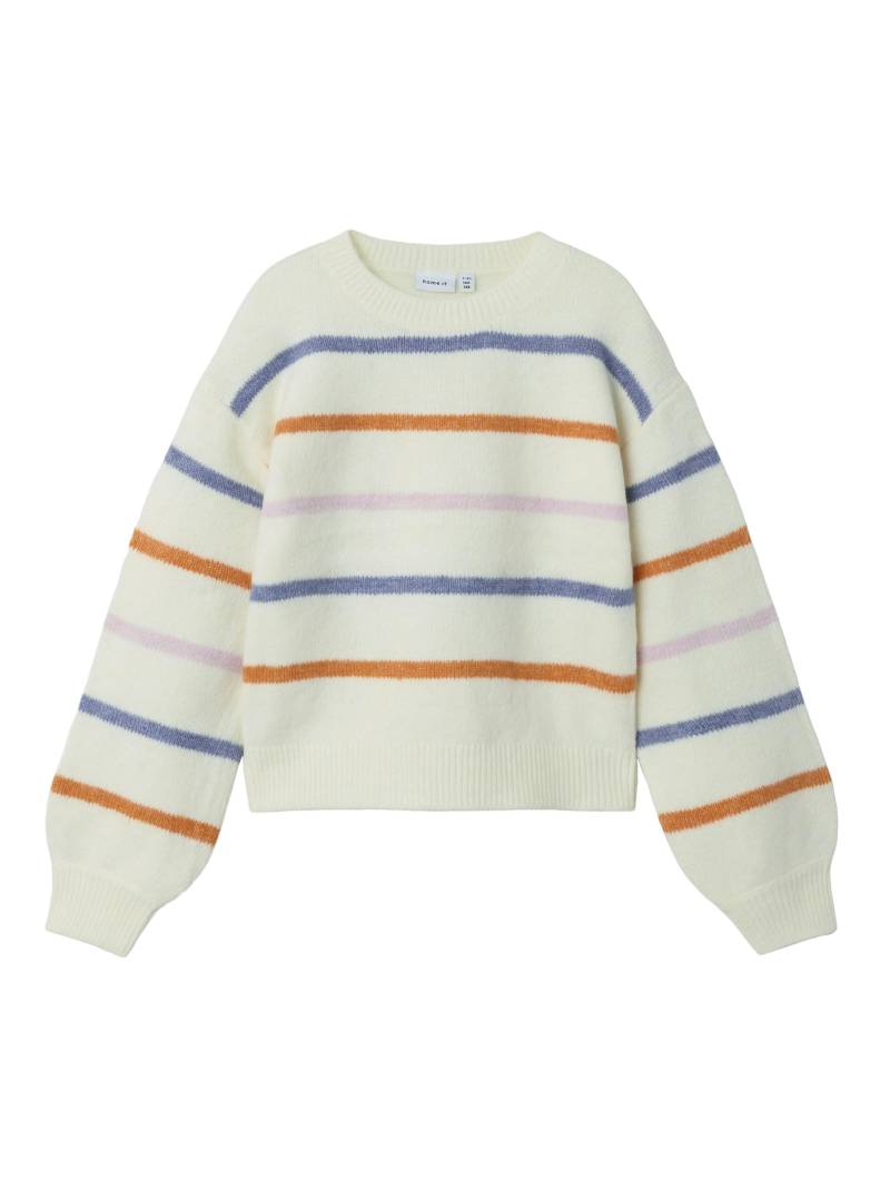 NAME IT - NKFOLENSKA LS KNIT BOX cloud dancer von NAME IT