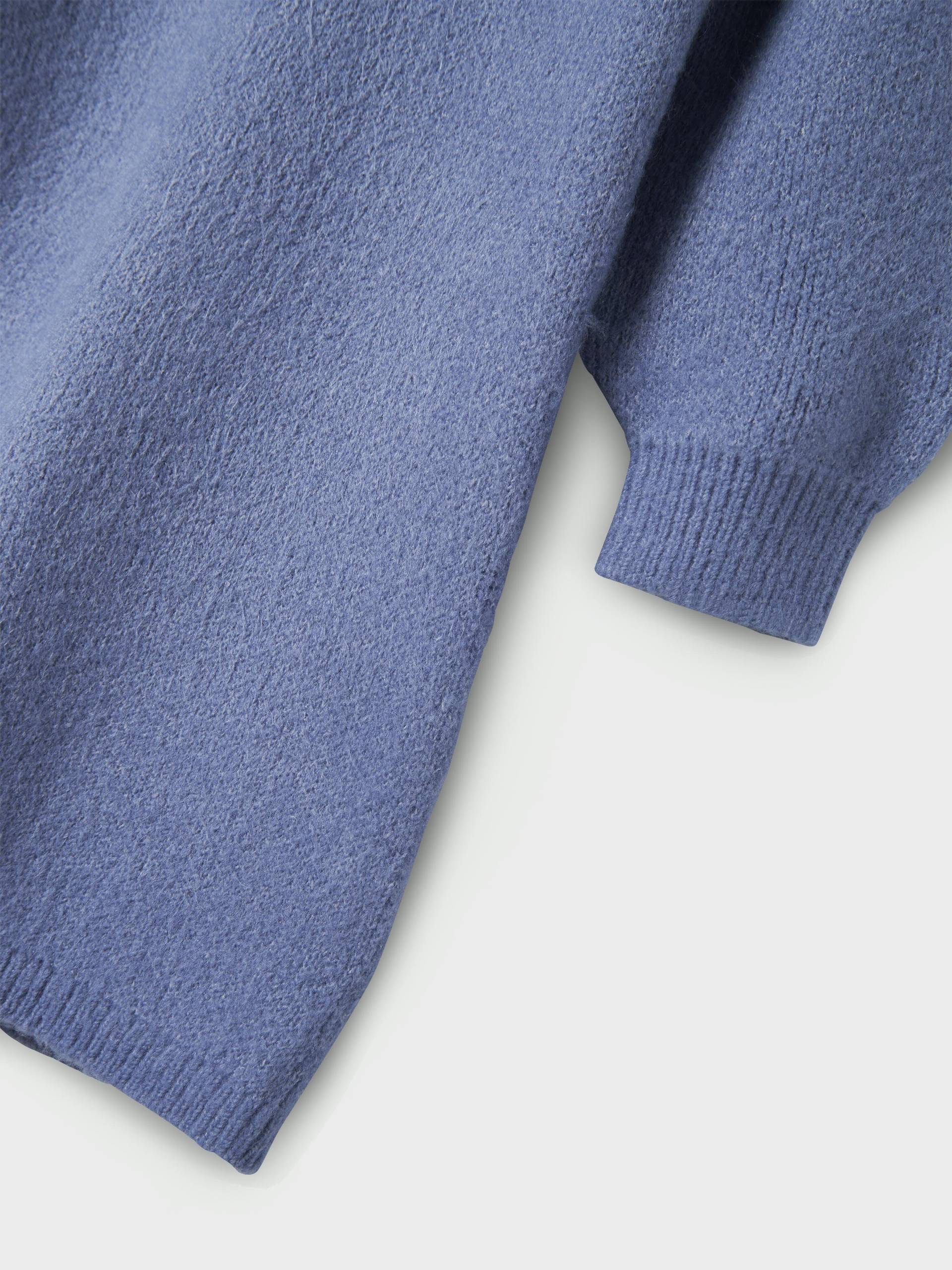 NAME IT - NKFOMARIAN LS KNIT DRESS blue ice - Gr. - 152 von NAME IT