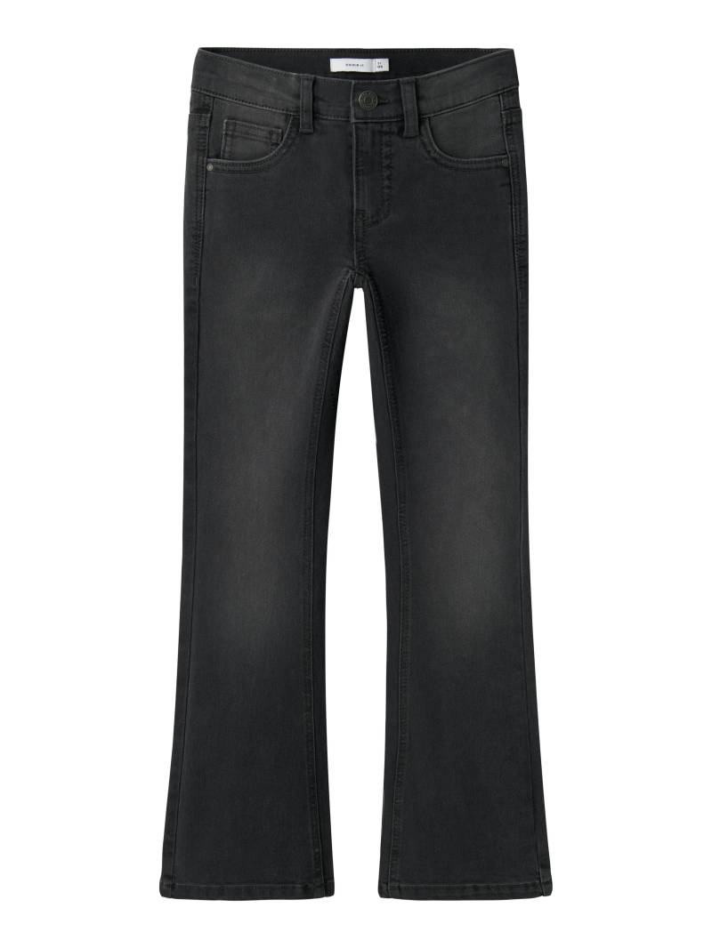 NAME IT - NKFPOLLY BOOT JEANS 3144-IS TB dark grey denim - Gr. - 134 von NAME IT