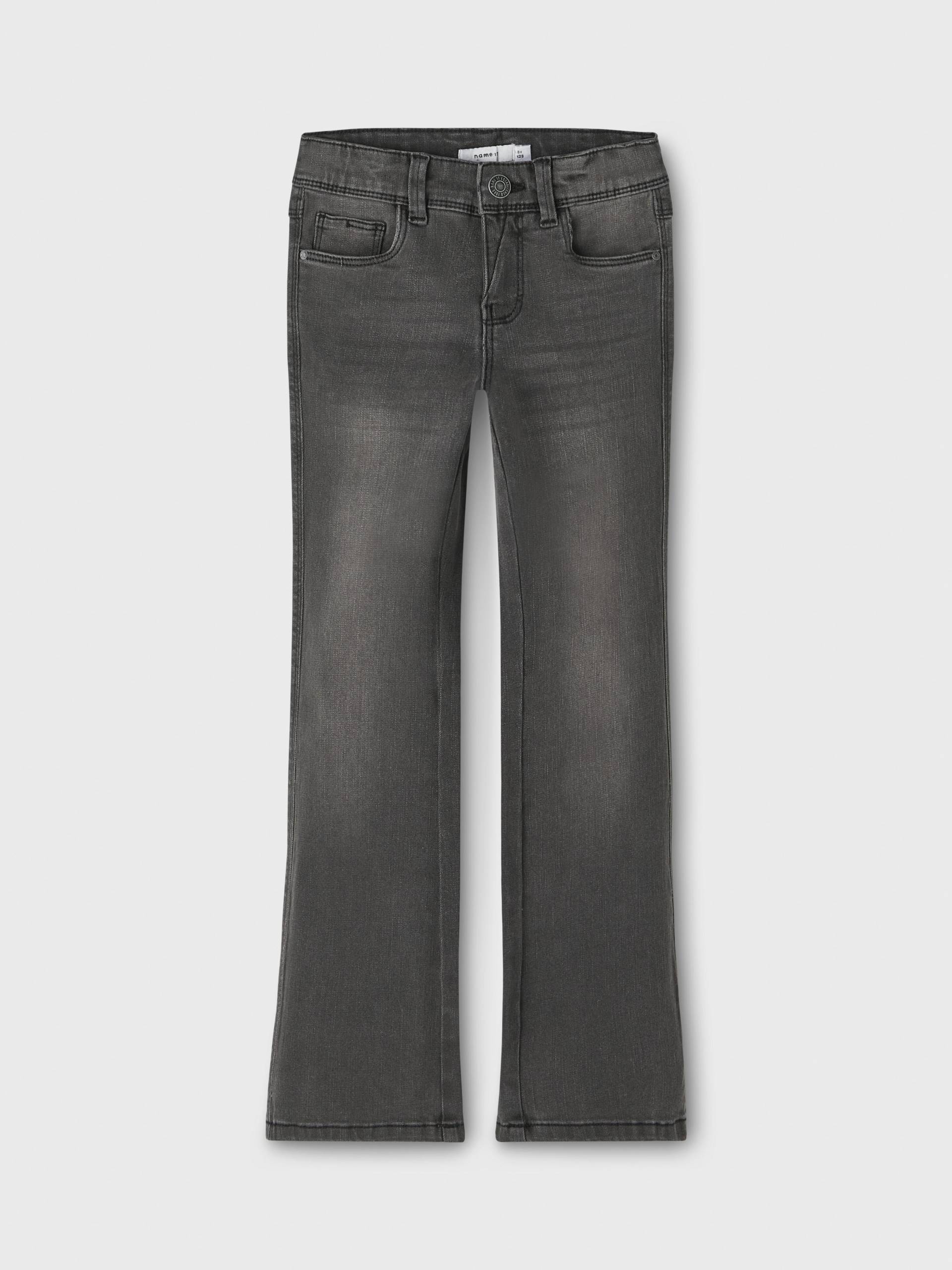 NAME IT - NKFPOLLY SKINNY BOOT JEANS 1142-AU NOOS dark grey denim - Gr. - 116 von NAME IT