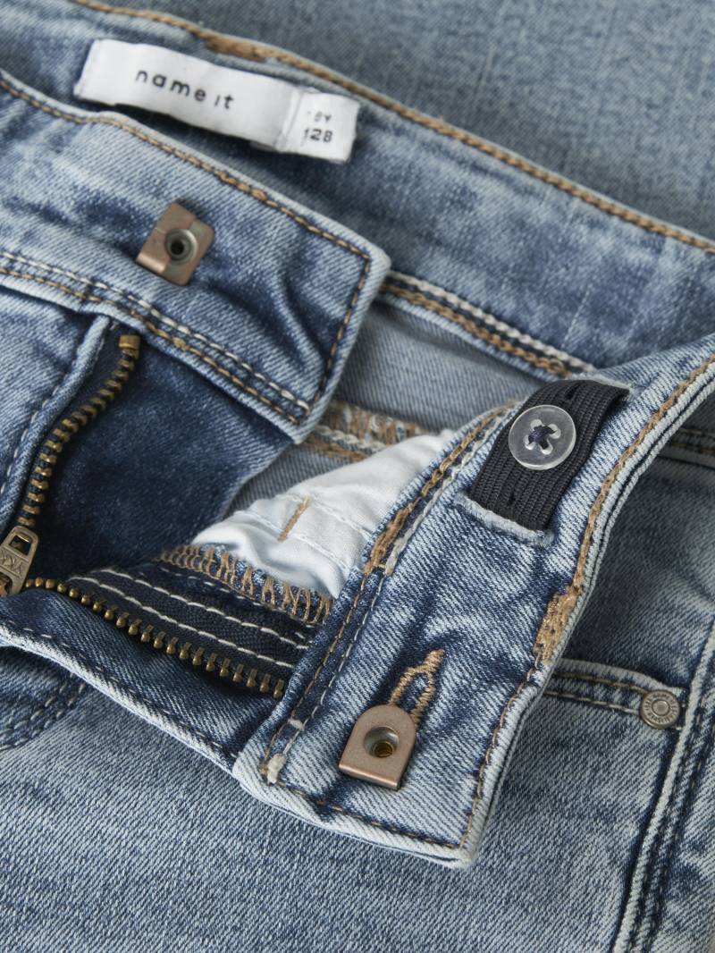 NAME IT - NKFPOLLY SKINNY BOOT JEANS 1142-AU NOOS light blue denim - Gr. - 152 von NAME IT