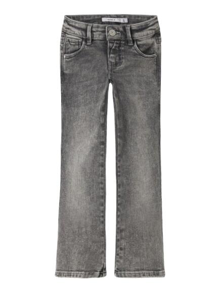 NAME IT - NKFPOLLY SKINNY BOOT JEANS 1142-AU NOOS light grey denim - Gr. - 164 von NAME IT