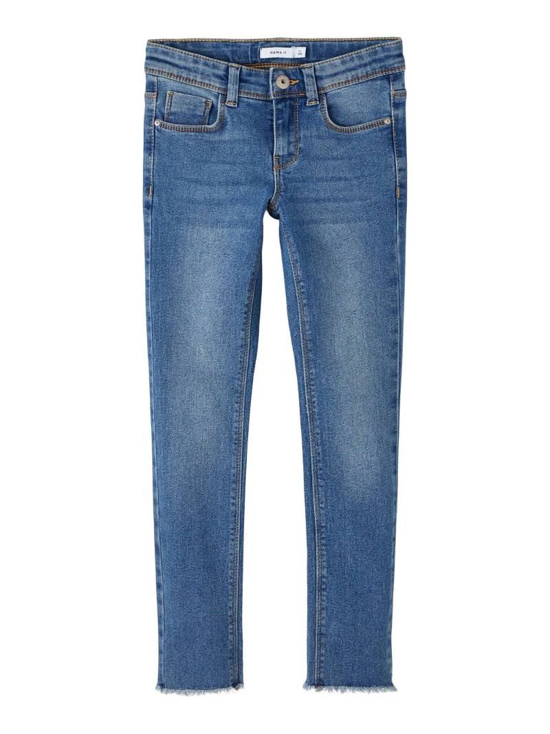 NAME IT - NKFPOLLY SKINNY JEANS 1191-IO NOOS medium blue denim - Gr. - 152 von NAME IT